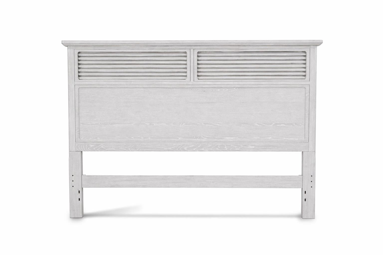 Cape May King Headboard. White Finish