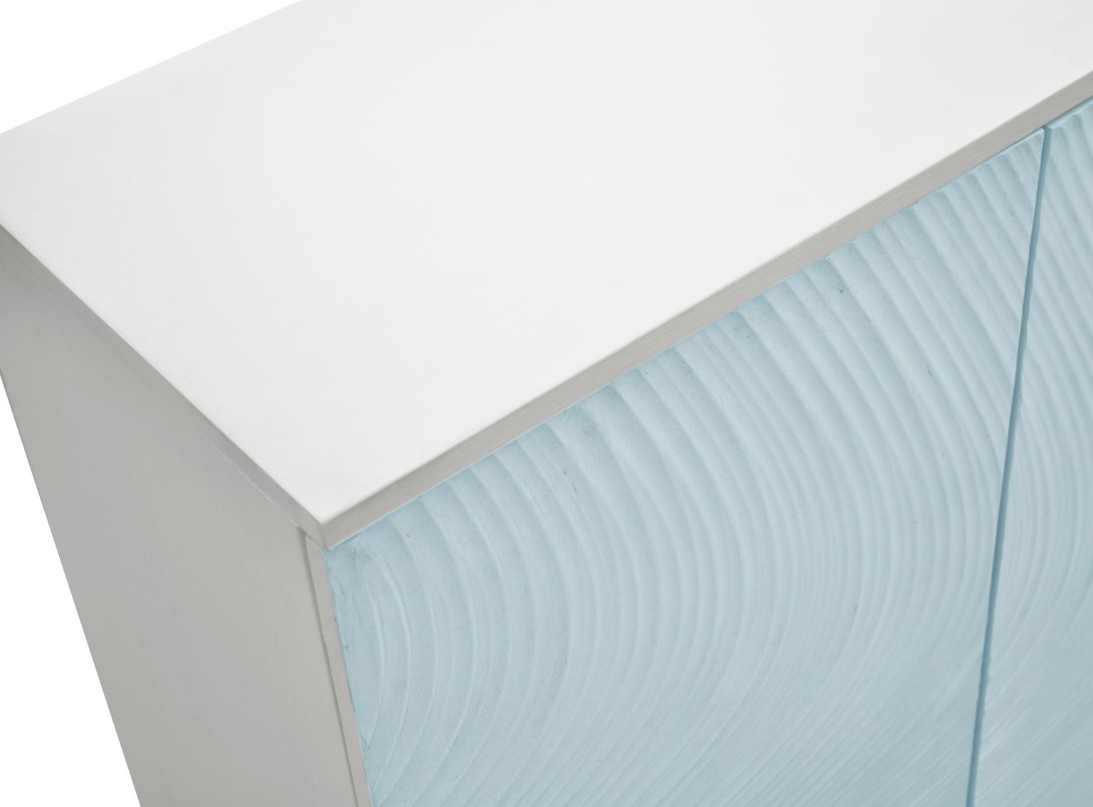 Positano Credenza. Aqua finish