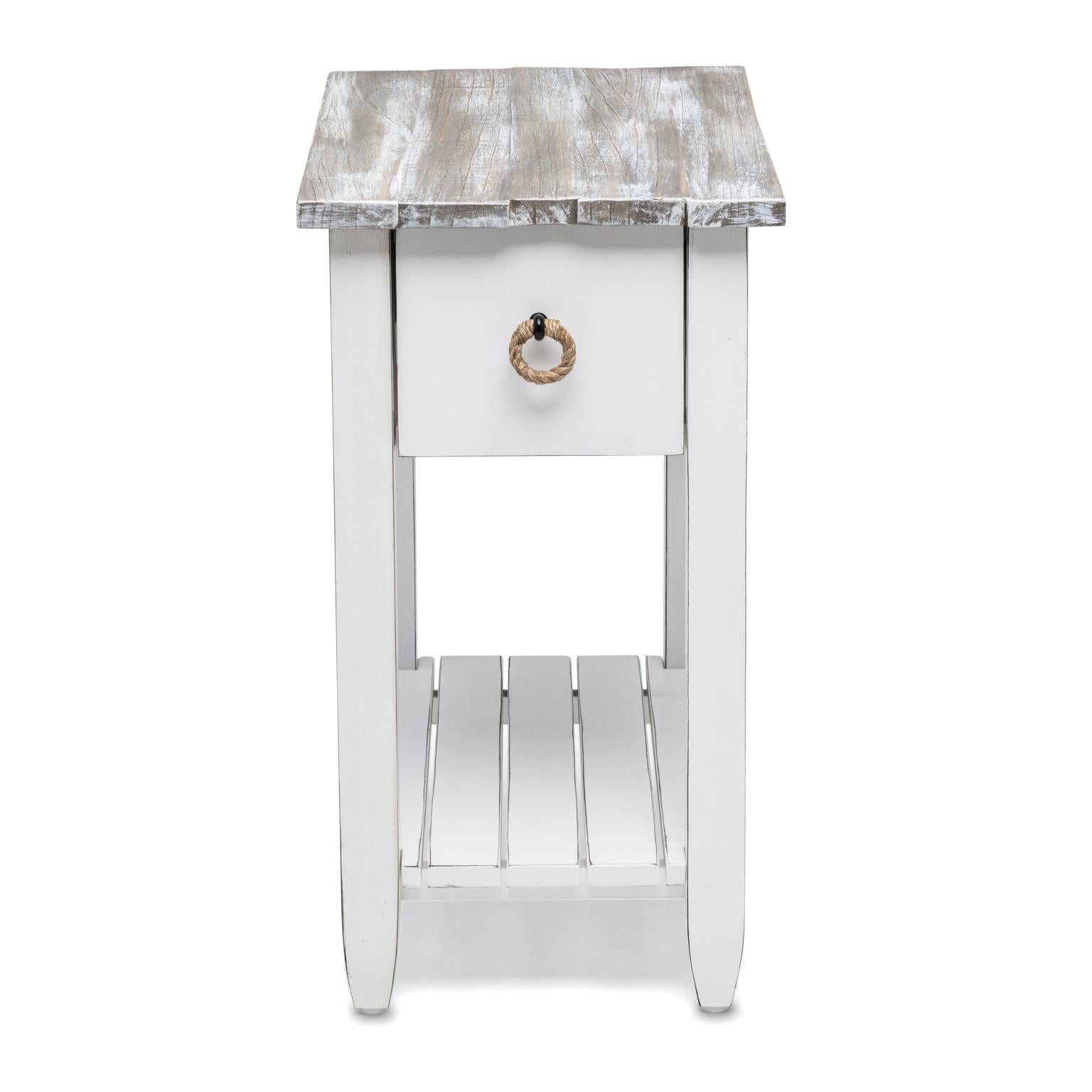 Picket Fence Chairside Table