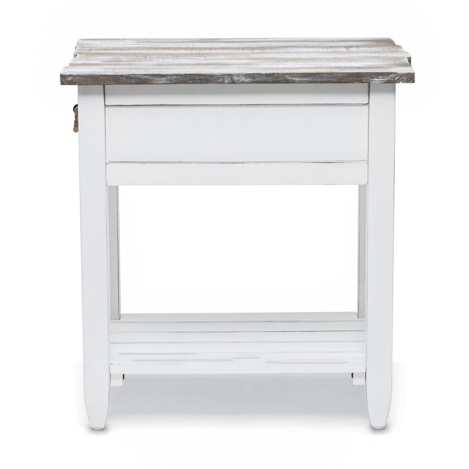Picket Fence Chairside Table