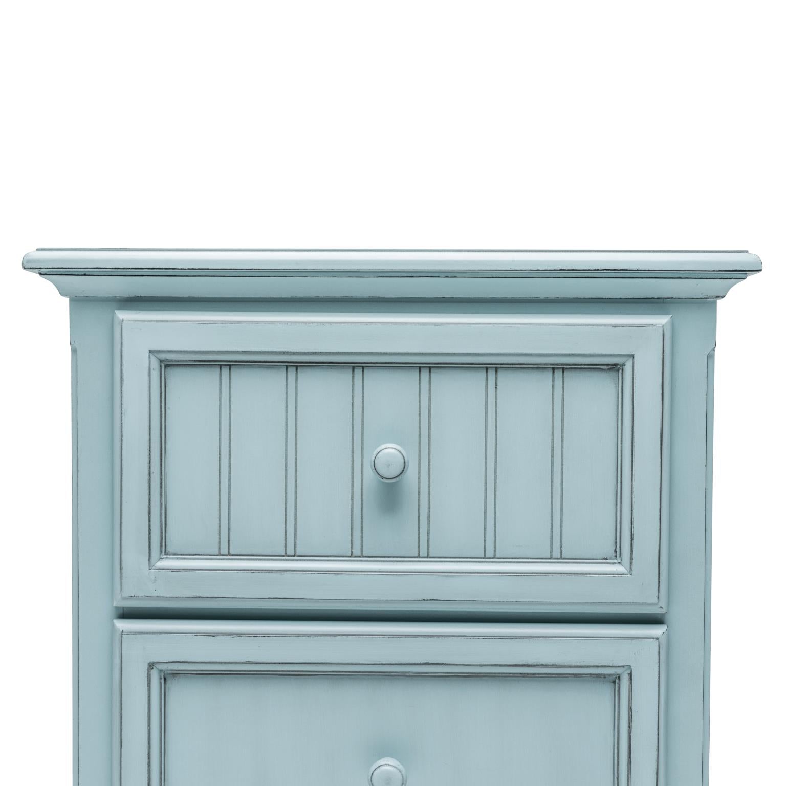 Monaco 2 Drawer Nightstand w/ Power