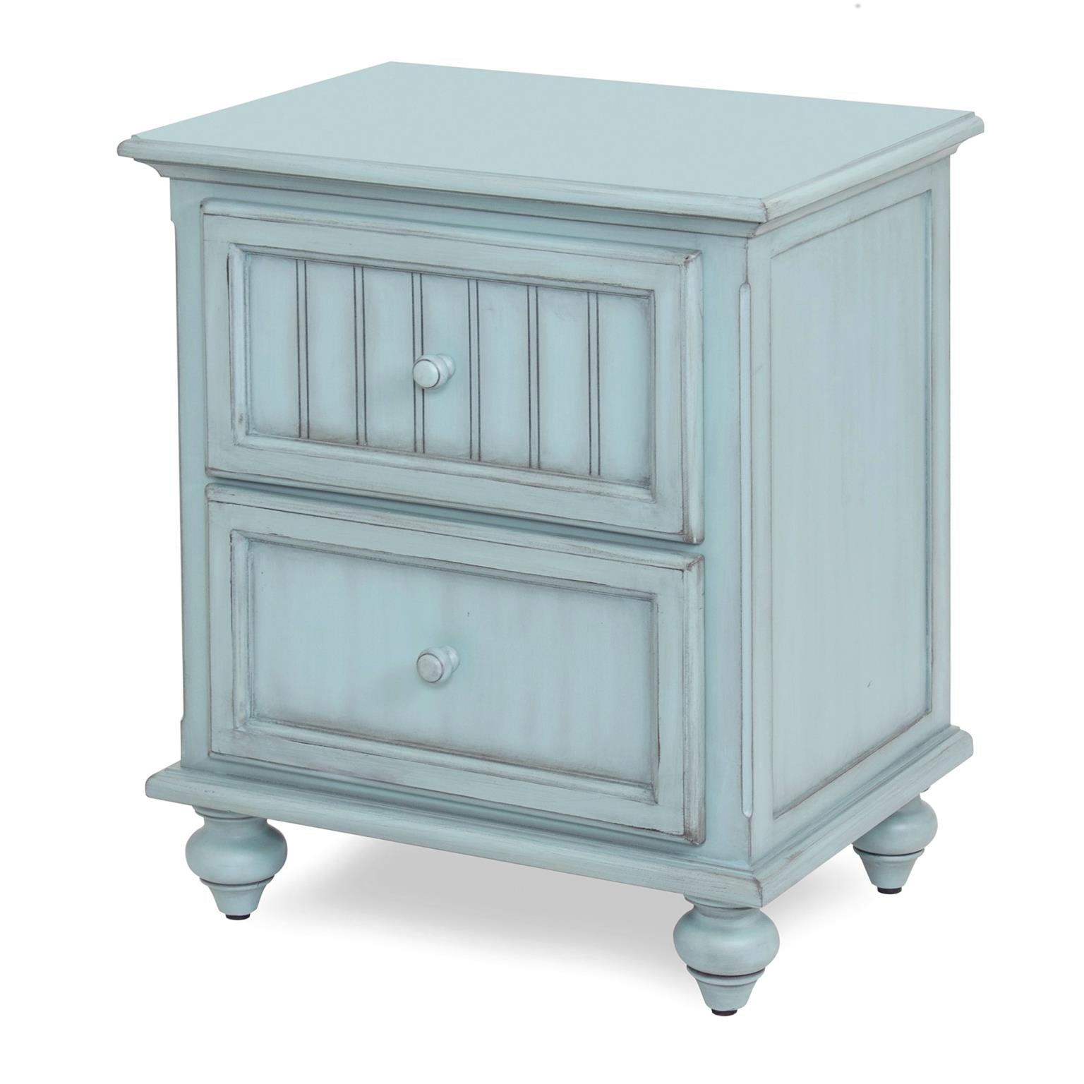 Monaco 2 Drawer Nightstand w/ Power