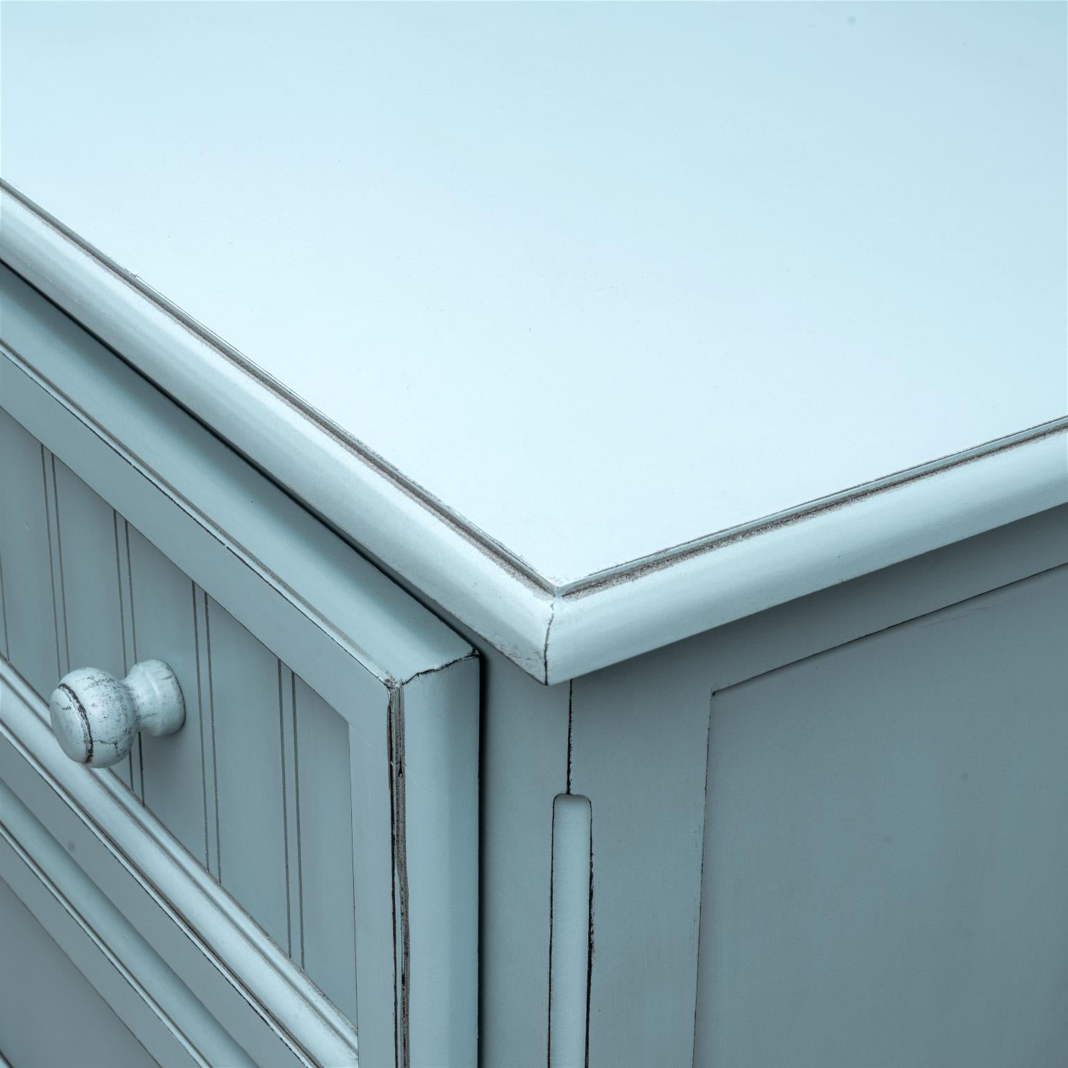 Monaco 5 Drawer Chest Bleu Finish