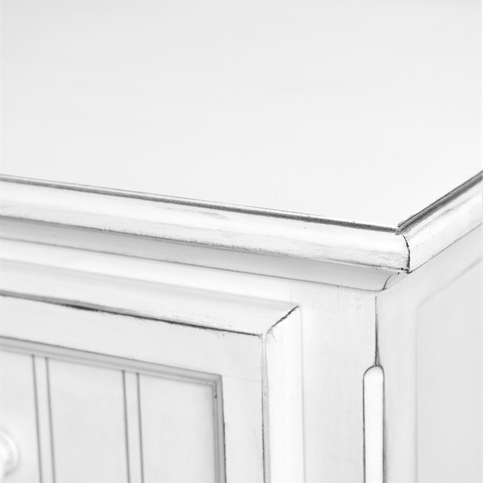 Monaco 7 Drawer Dresser Blanc Finish