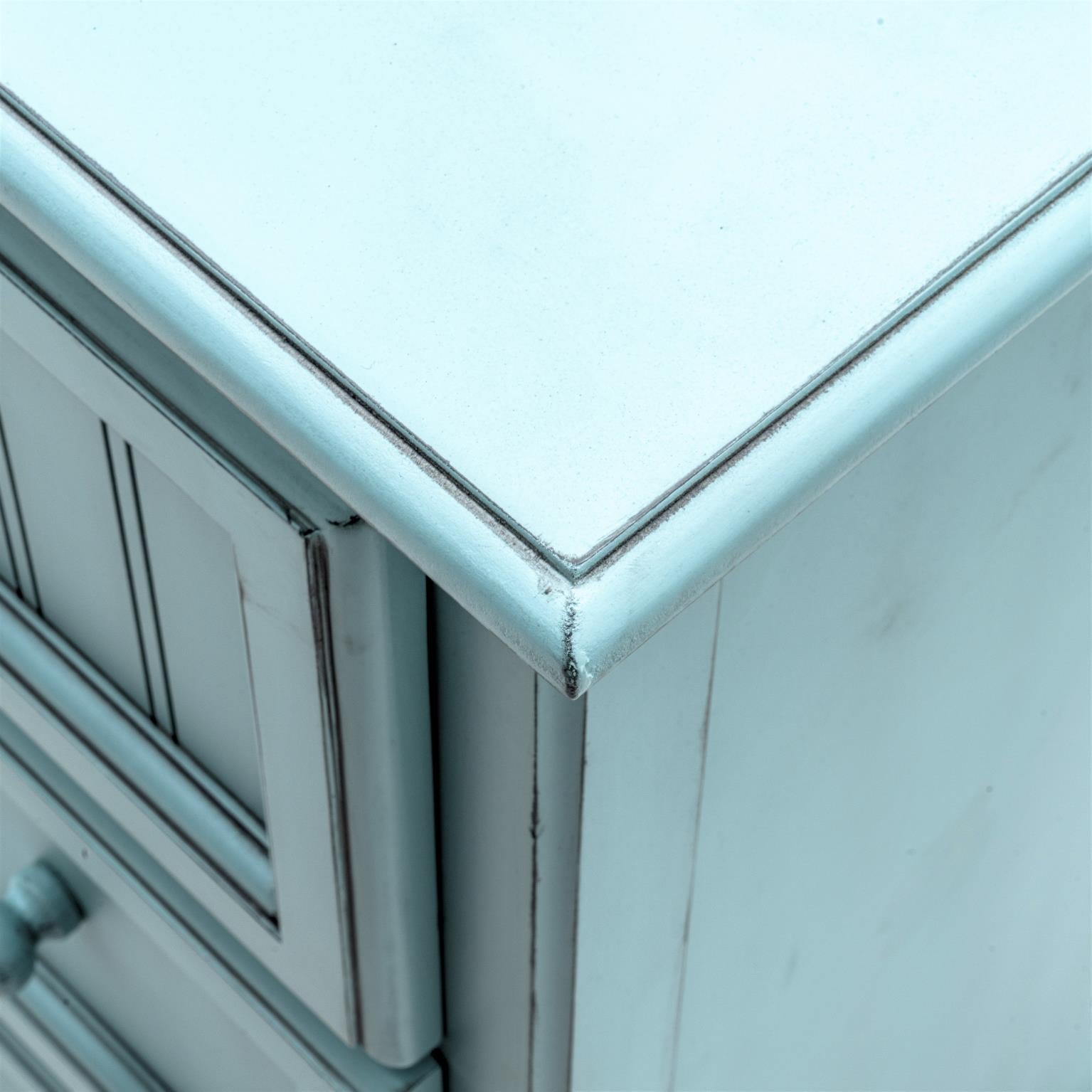 Monaco 7 Drawer Dresser Bleu Finish