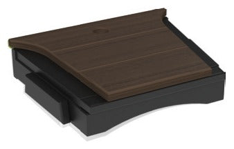 Brazilian Walnut & Black