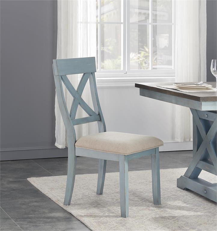 Bar Harbor Dining (Aqua Blue)