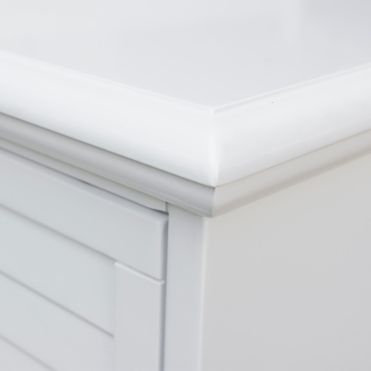 Beachfront Two Door Nightstand (White)