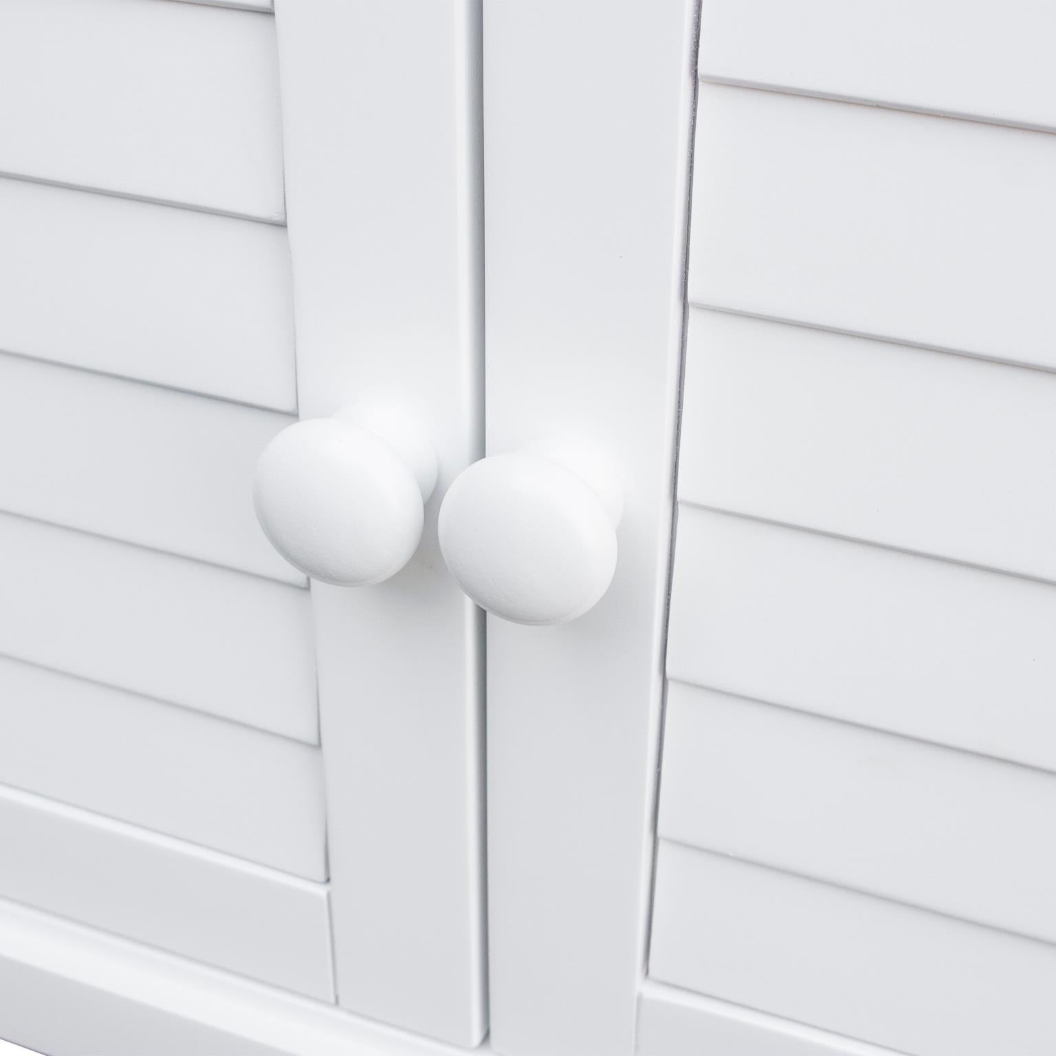 Beachfront Two Door Nightstand (White)