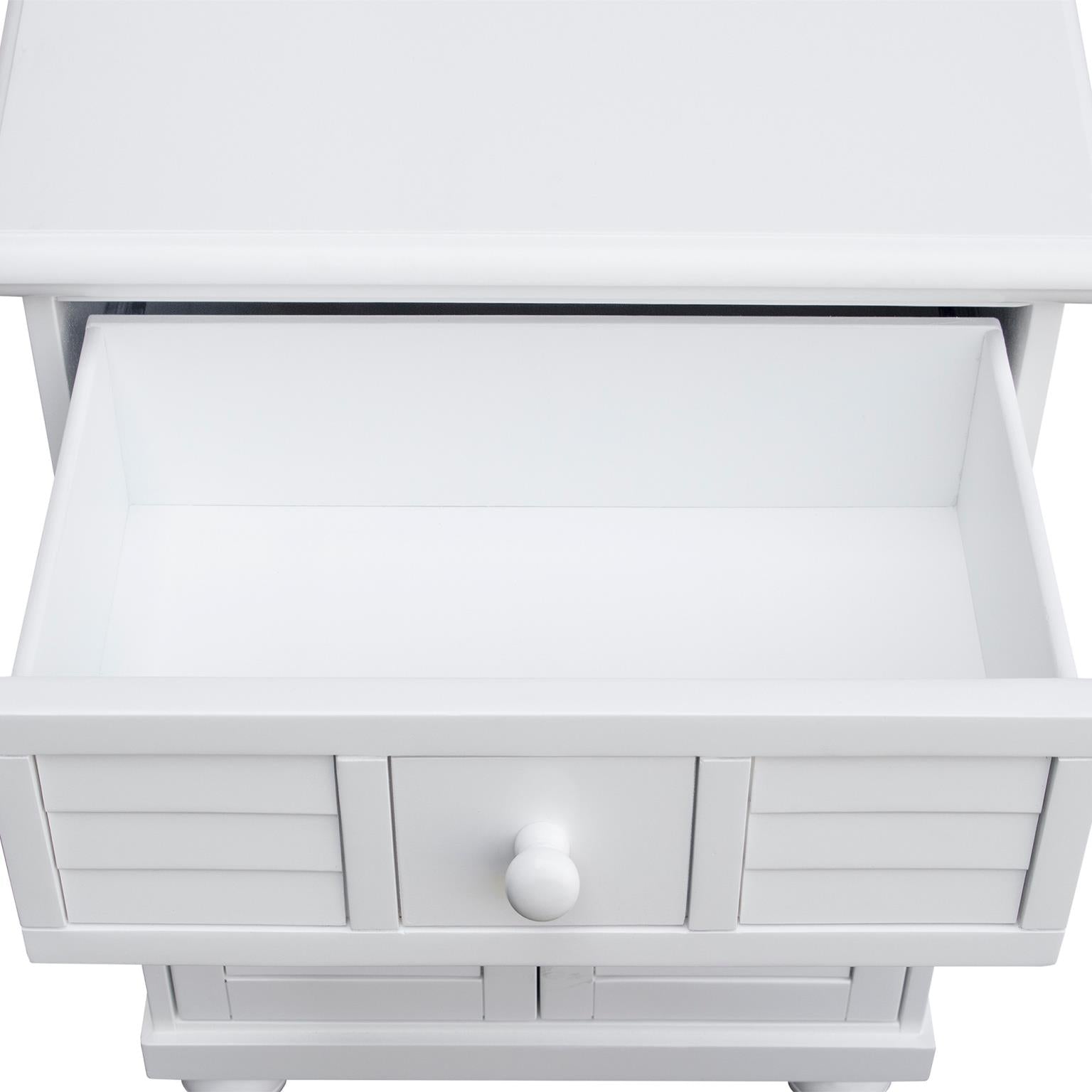Beachfront Two Door Nightstand (White)