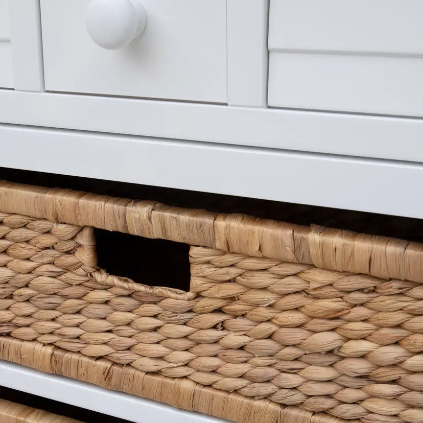 Beachfront Basket Nightstand