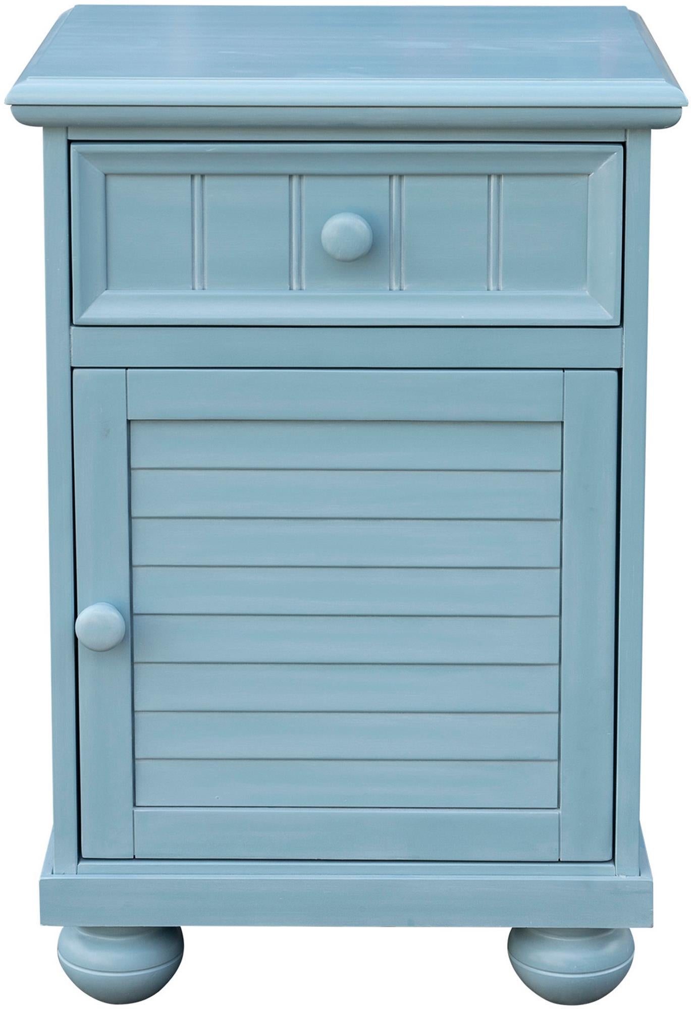 Beachfront Two Door Nightstand (Ocean Blue)