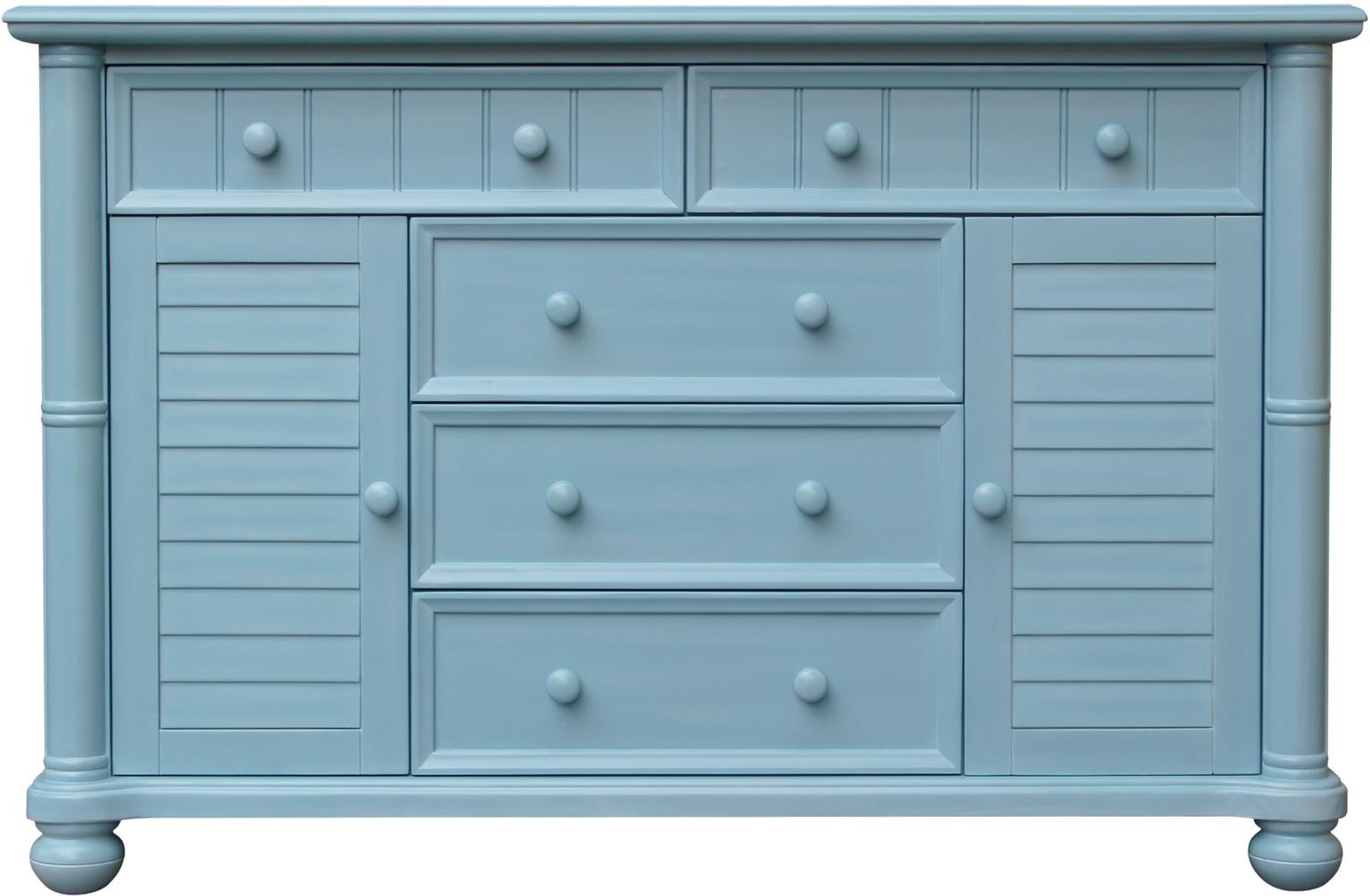 Beachfront Dresser (Ocean Blue)