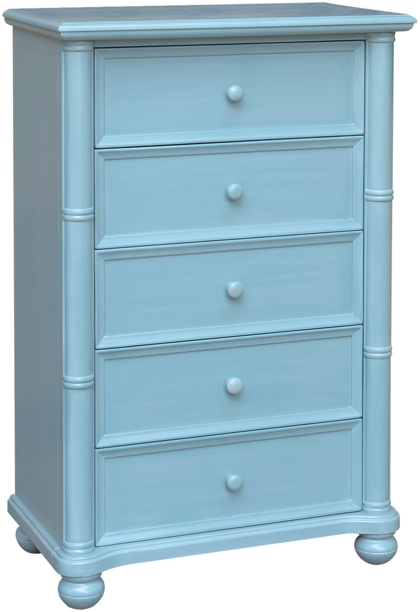 Beachfront Drawer Chest (Ocean Blue)