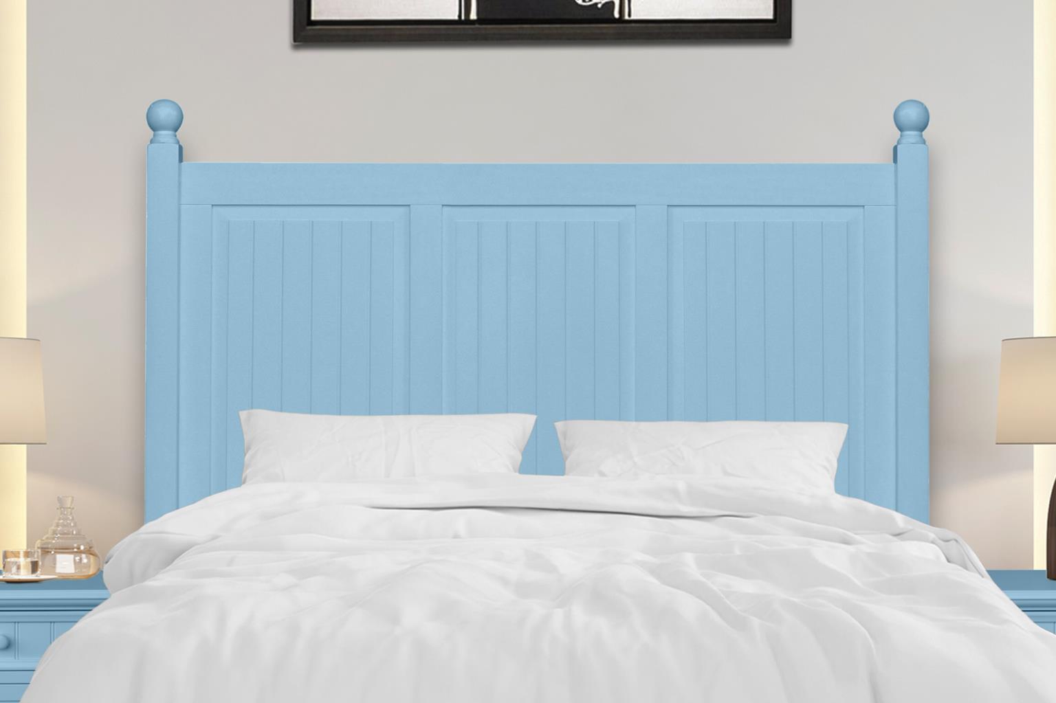 Beachfront Queen Headboard (Ocean Blue)