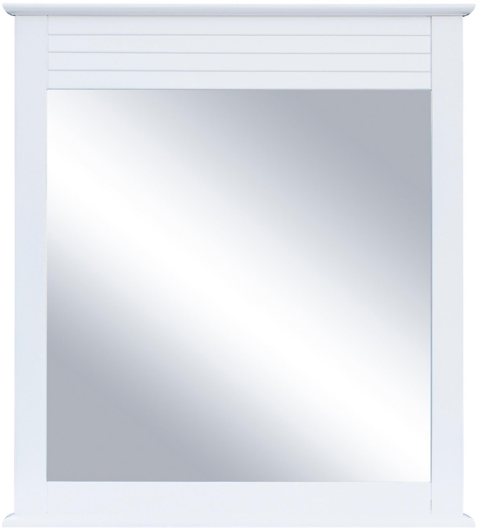 Beachfront Mirror (White)