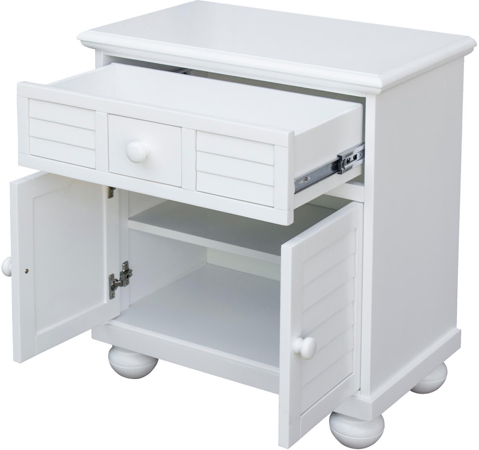 Beachfront Two Door Nightstand (White)