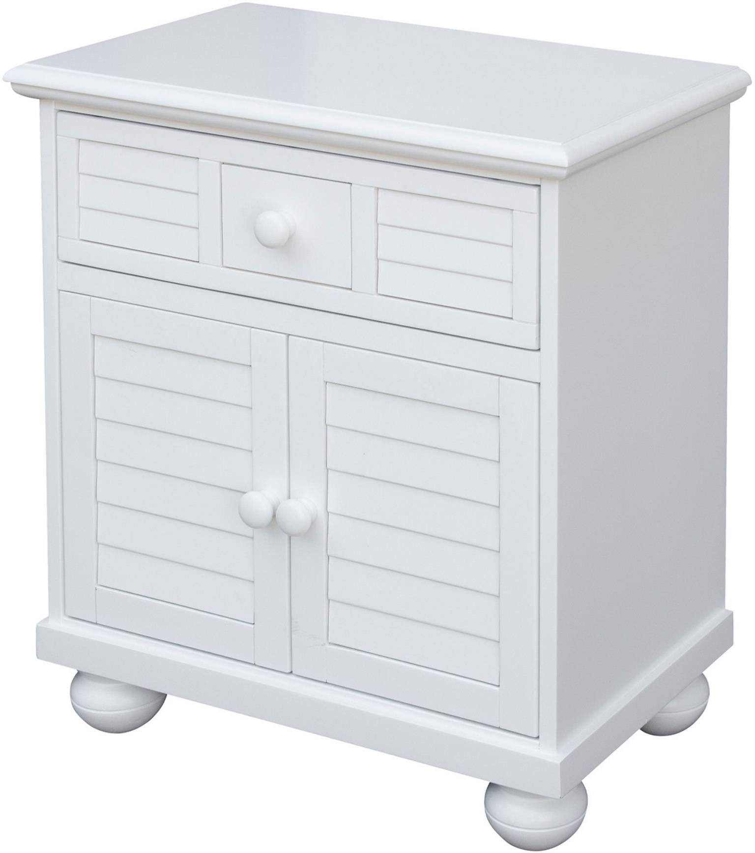 Beachfront Two Door Nightstand (White)