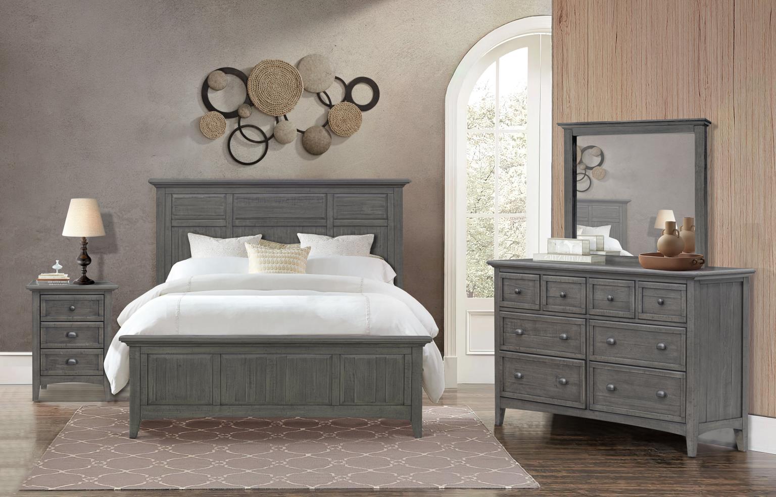 Bridgeport Bedroom (Fossil Grey)