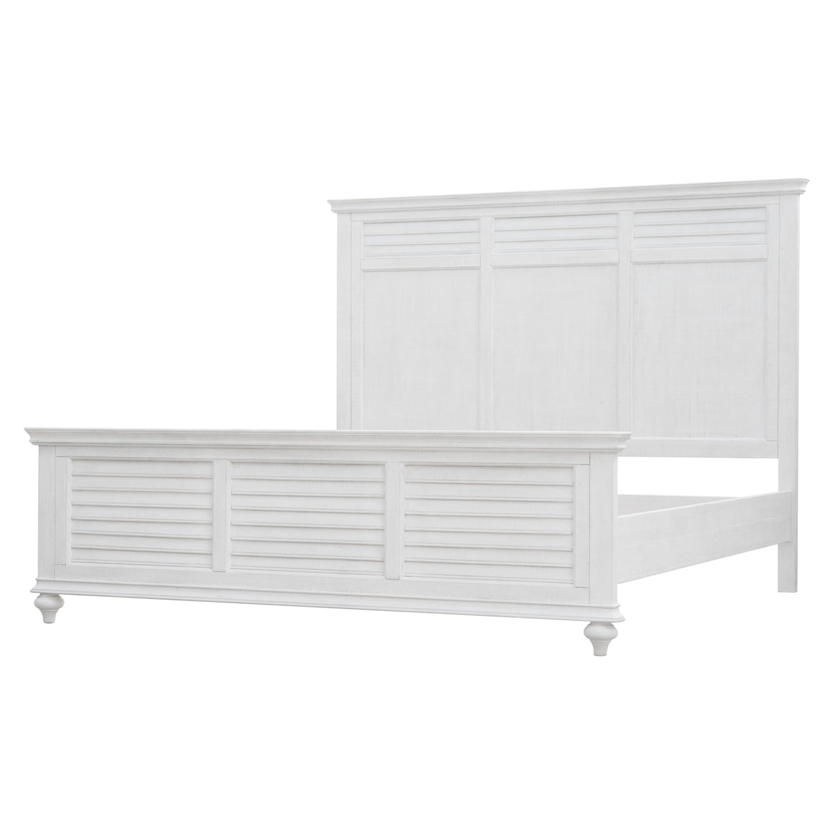 Brockton Queen Headboard (Balearic White)