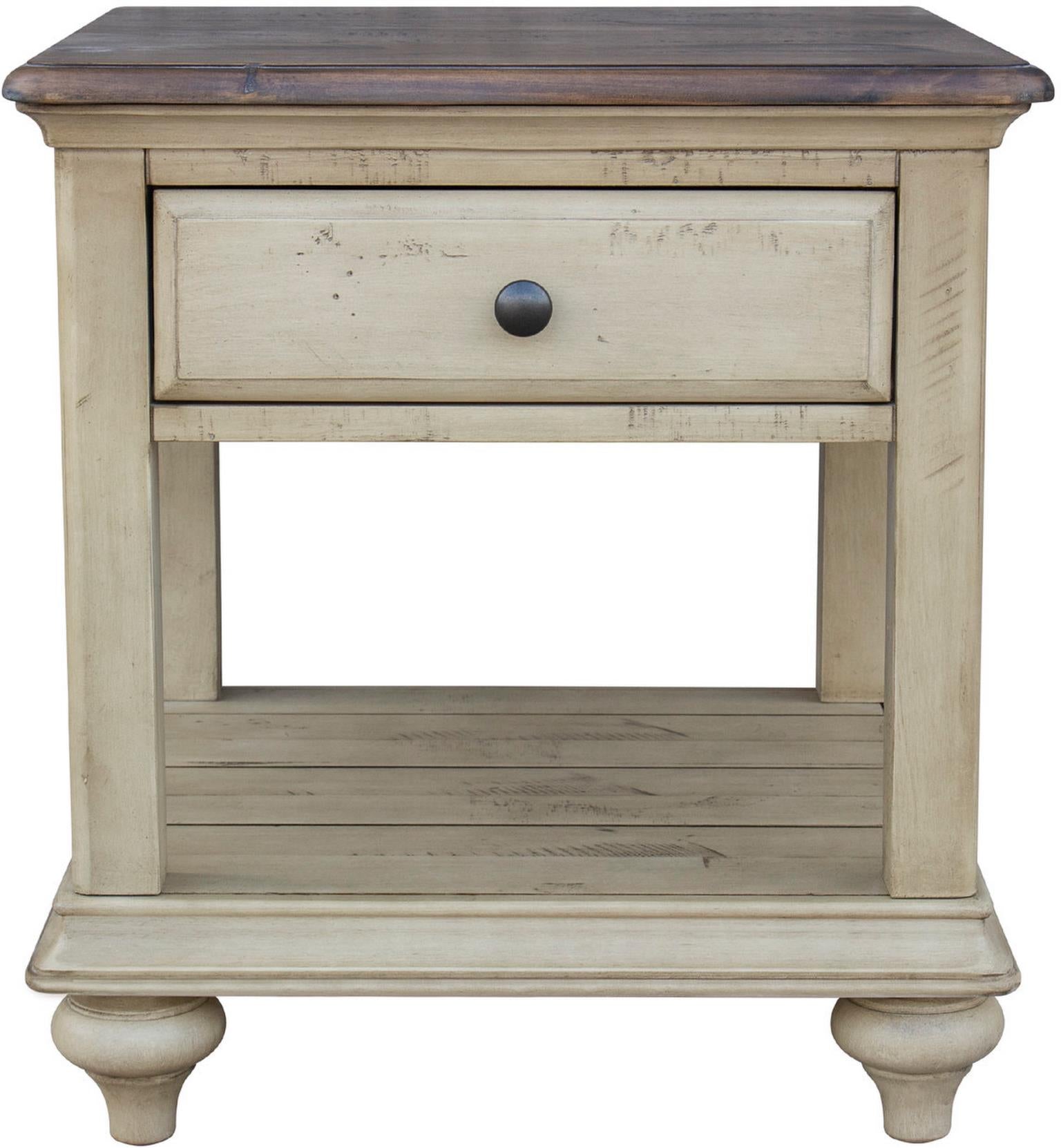 Brockton End Table (Light Wheat)