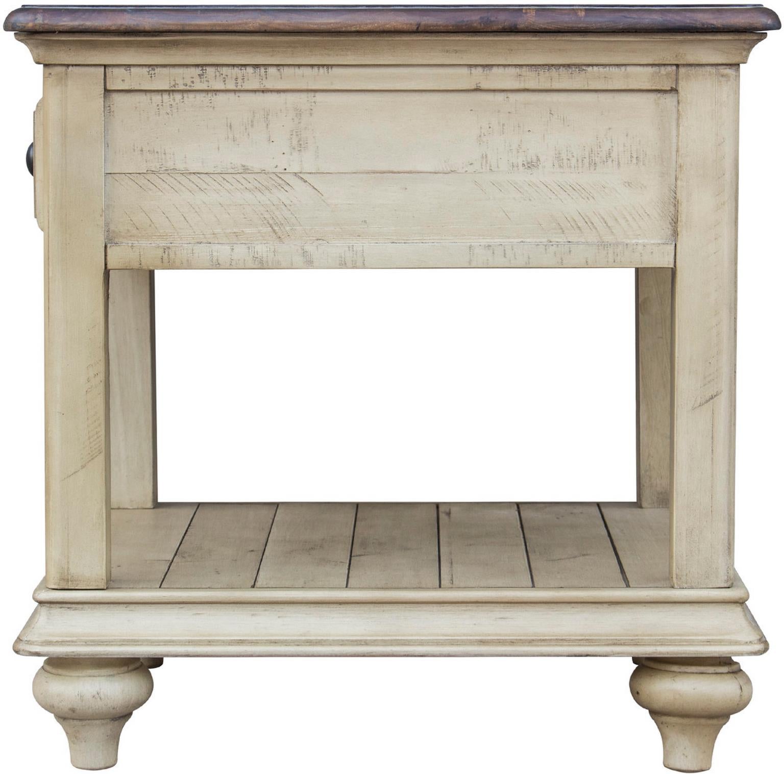 Brockton End Table (Light Wheat)