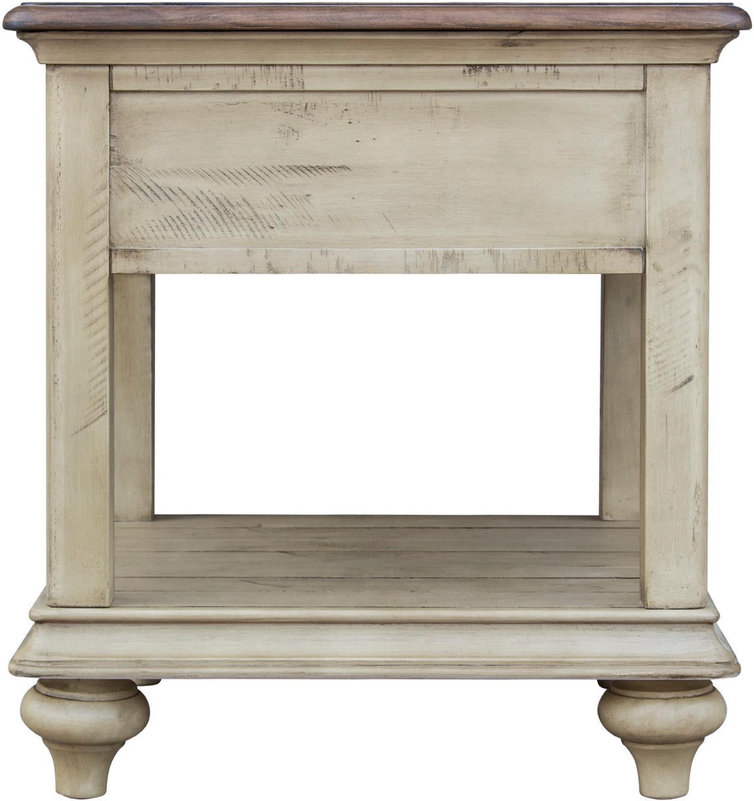 Brockton End Table (Light Wheat)