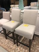 Custom High Back Upholstered Barstool - 24inches