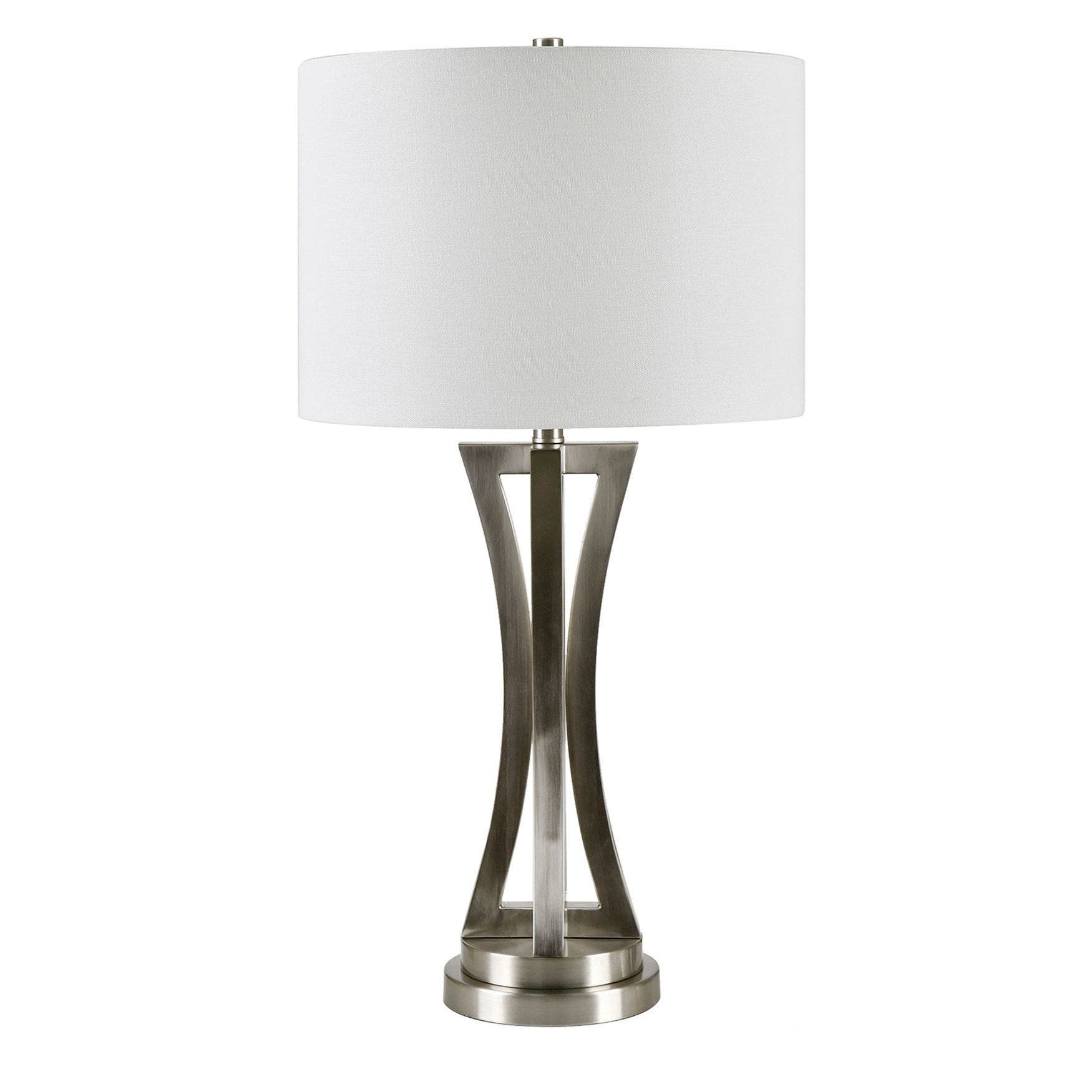 31"H METAL TABLE LAMP