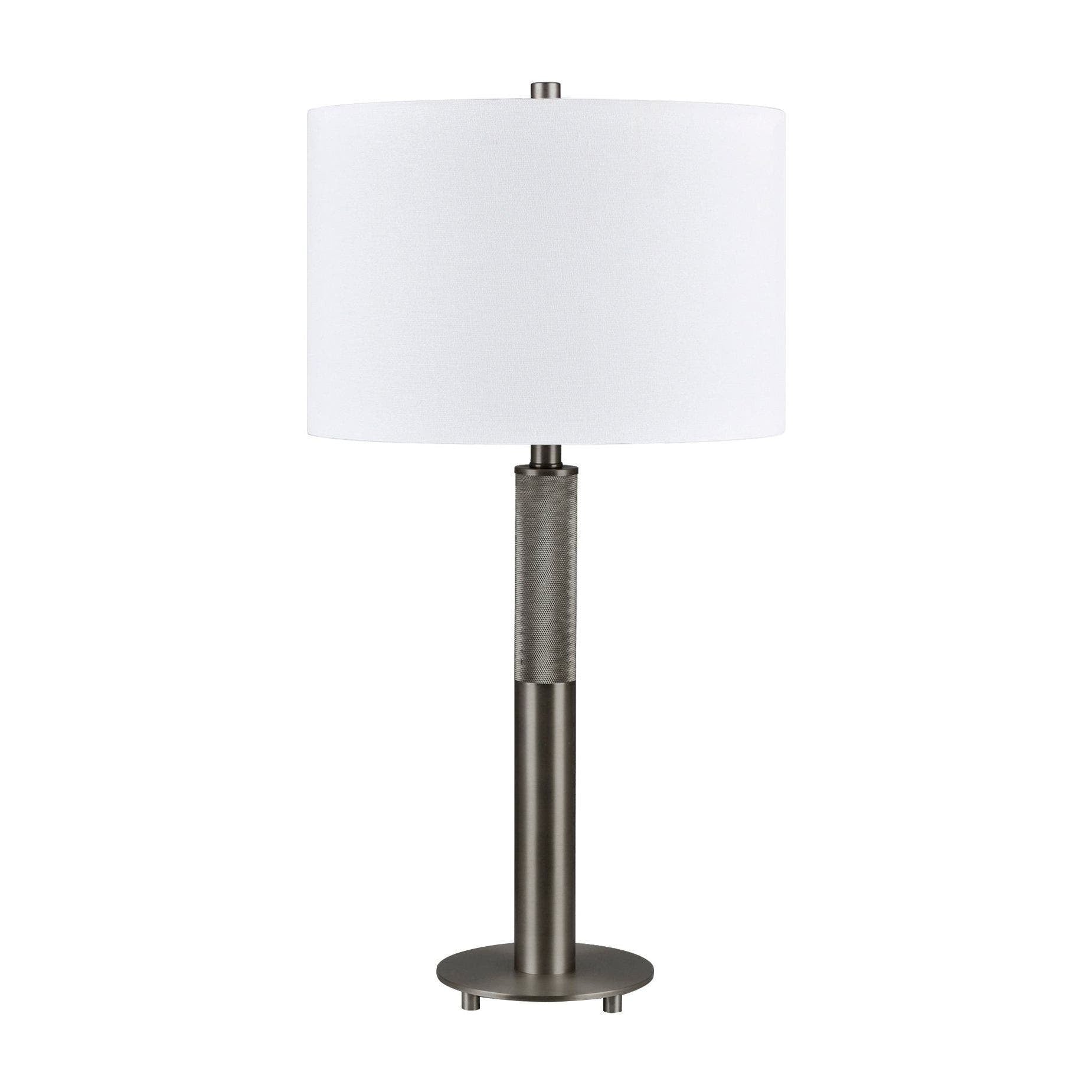 Lochley Gunmetal Table Lamp