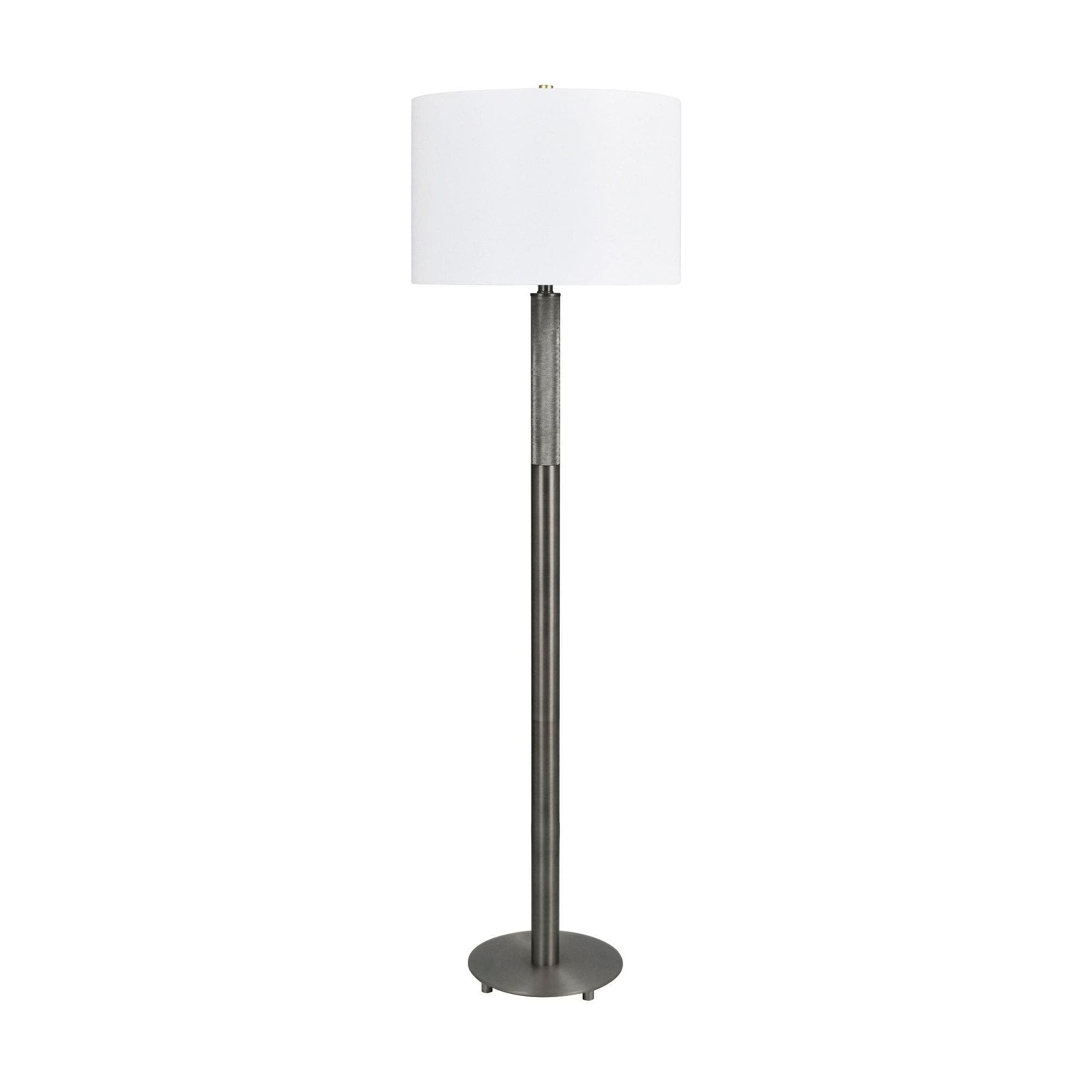 Lochley Gunmetal Floor Lamp