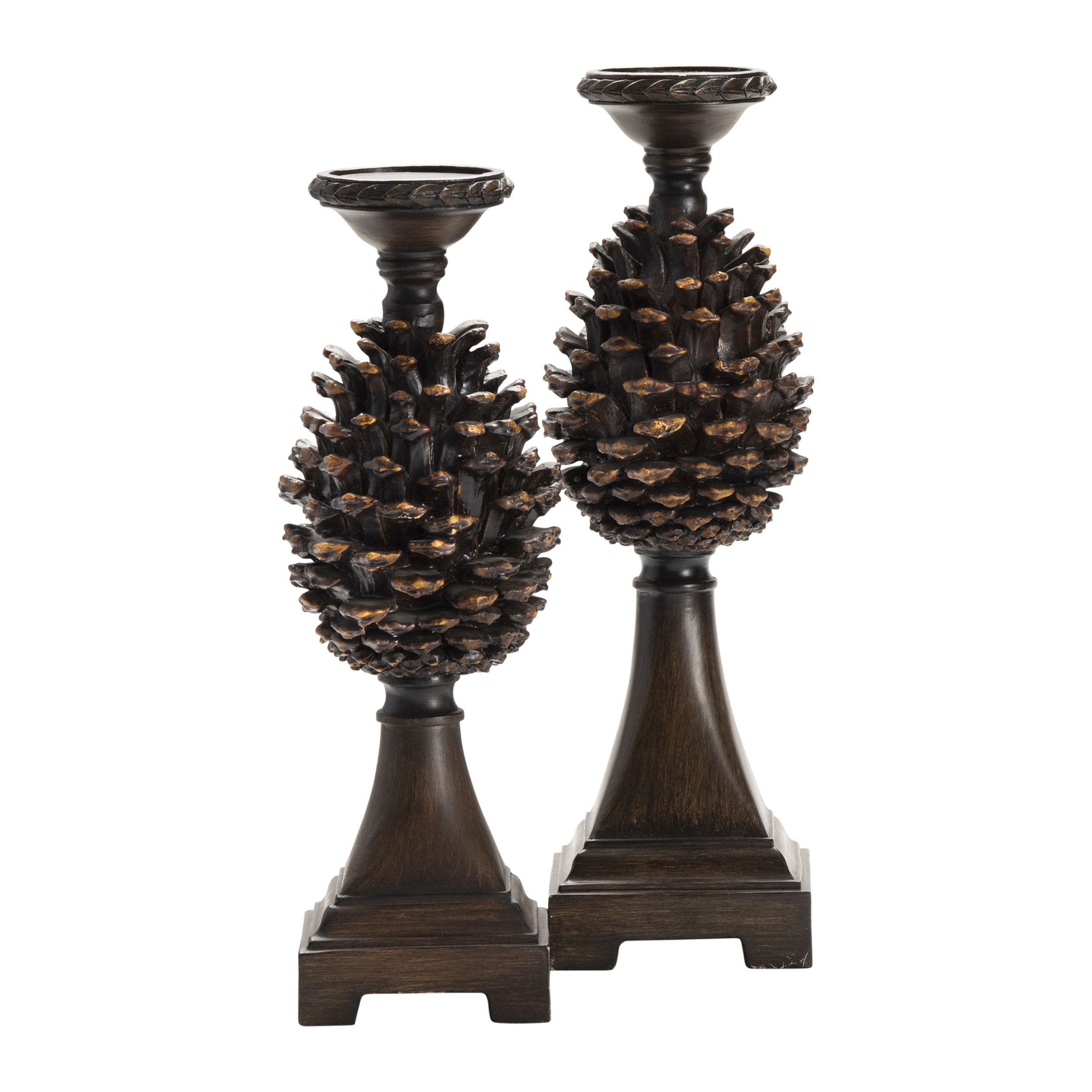 Pine Bluff Candleholders