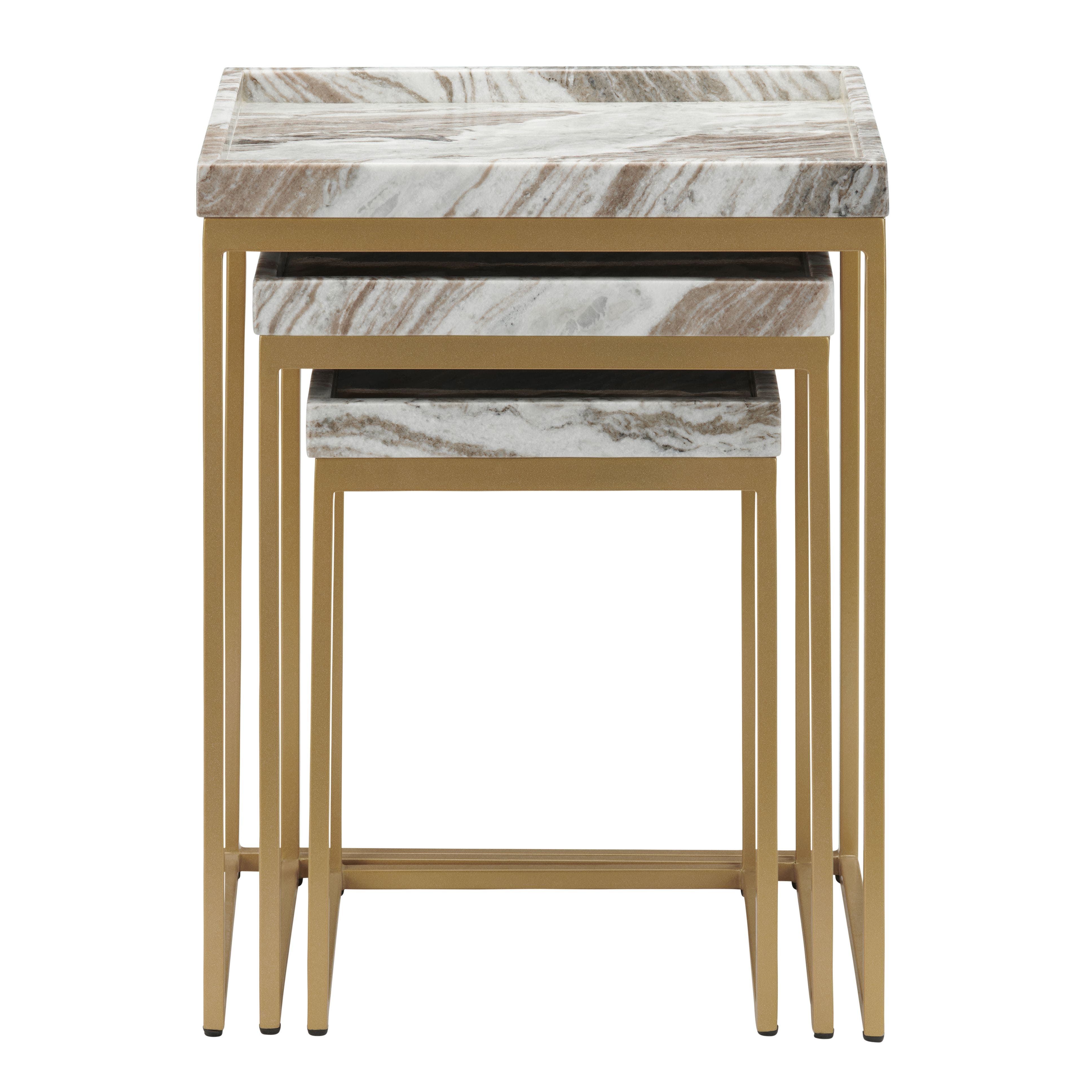 Torrento Marble Nesting Tables - Image 3
