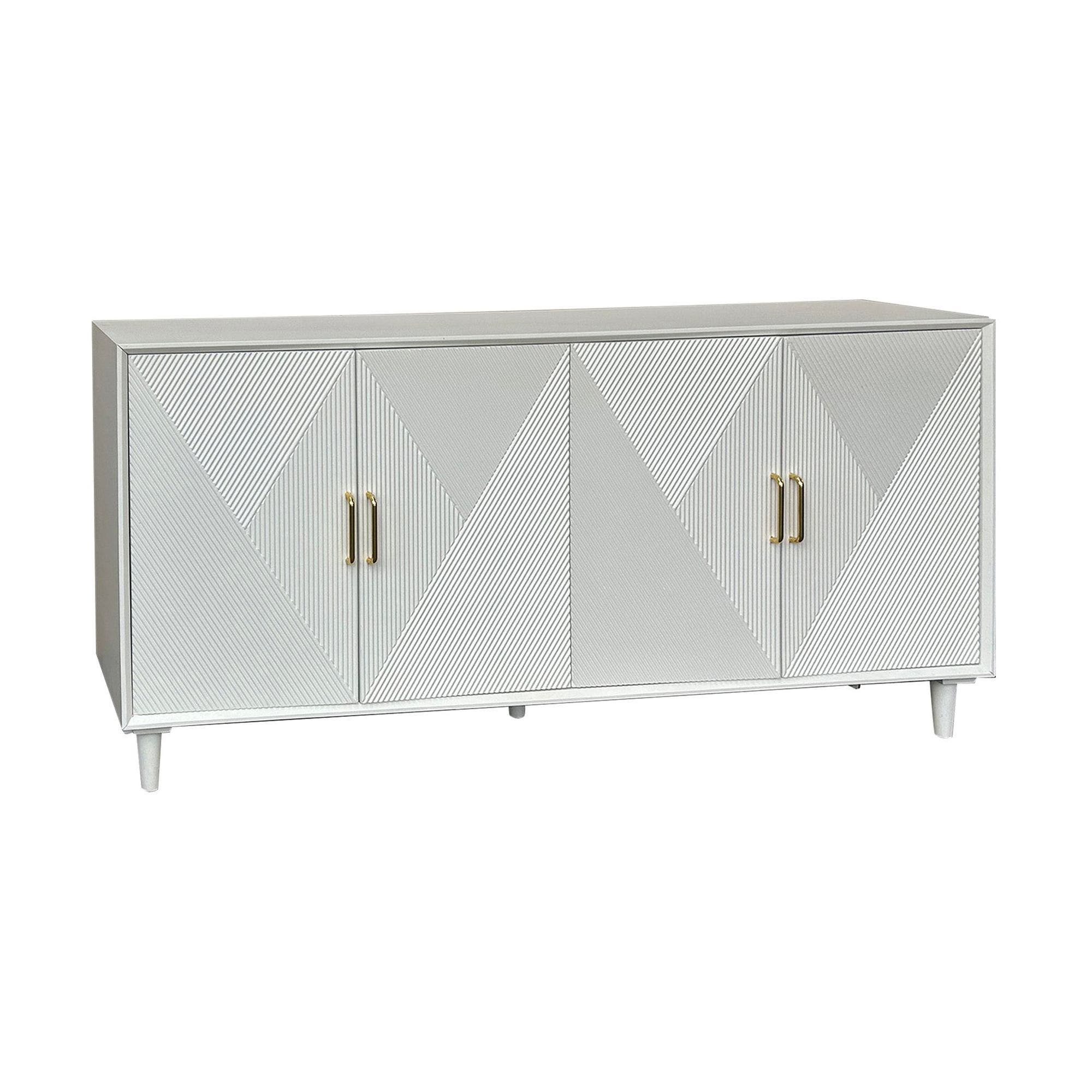 Arvada Four-Door Sideboard (White)