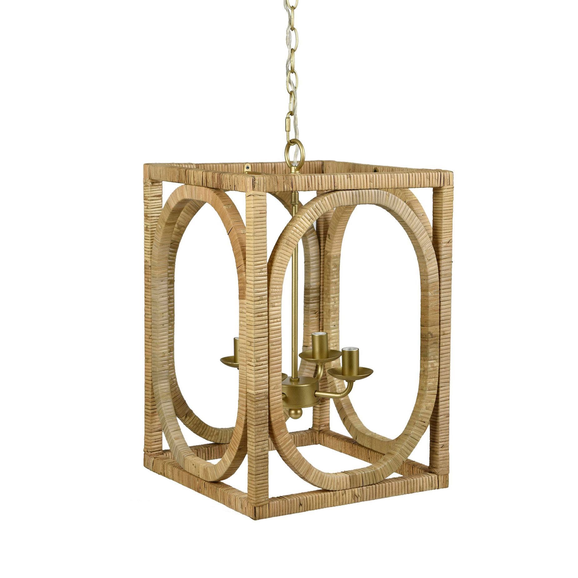 Alyssa Rattan Pendant Light