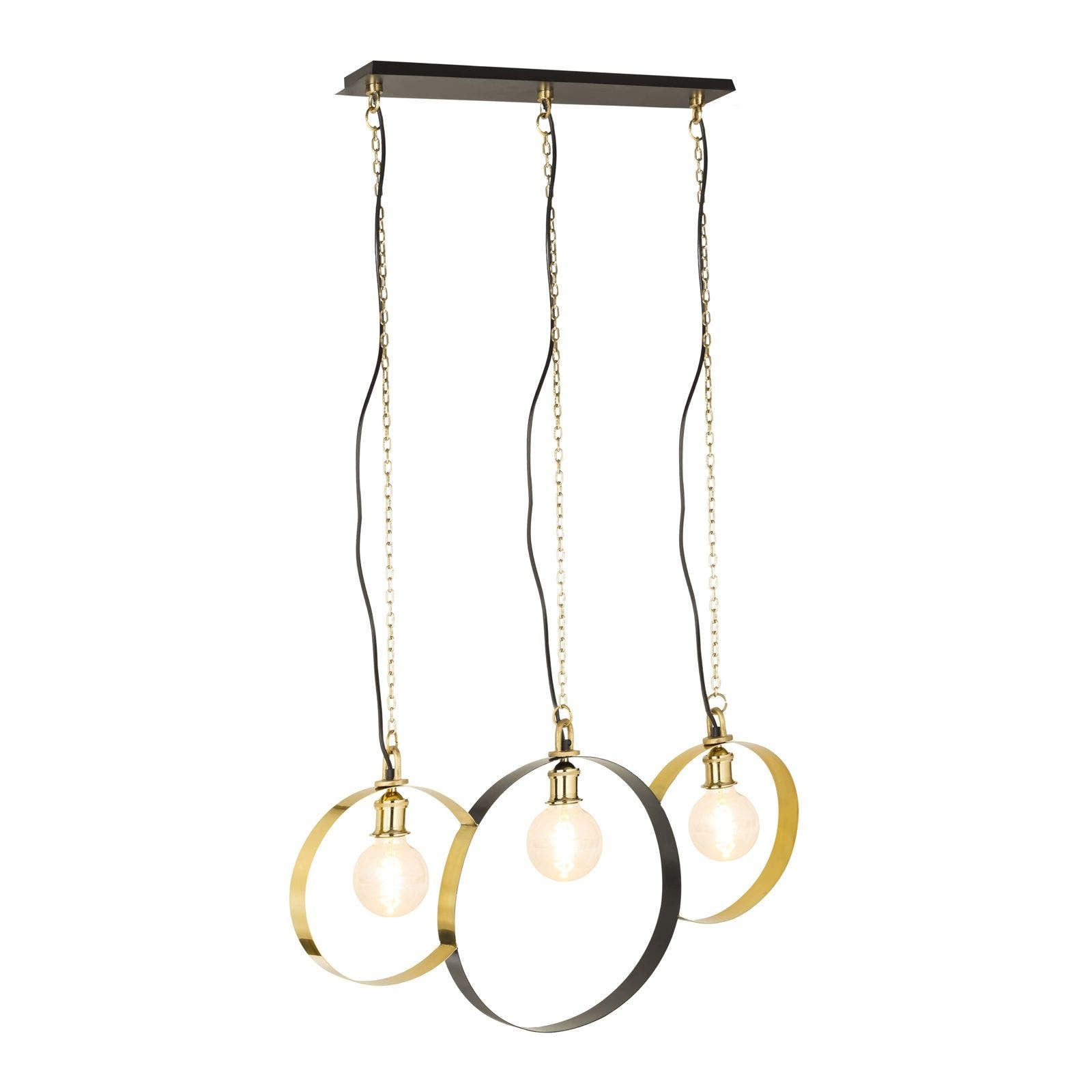 Arya Triple Light Circular Pendant