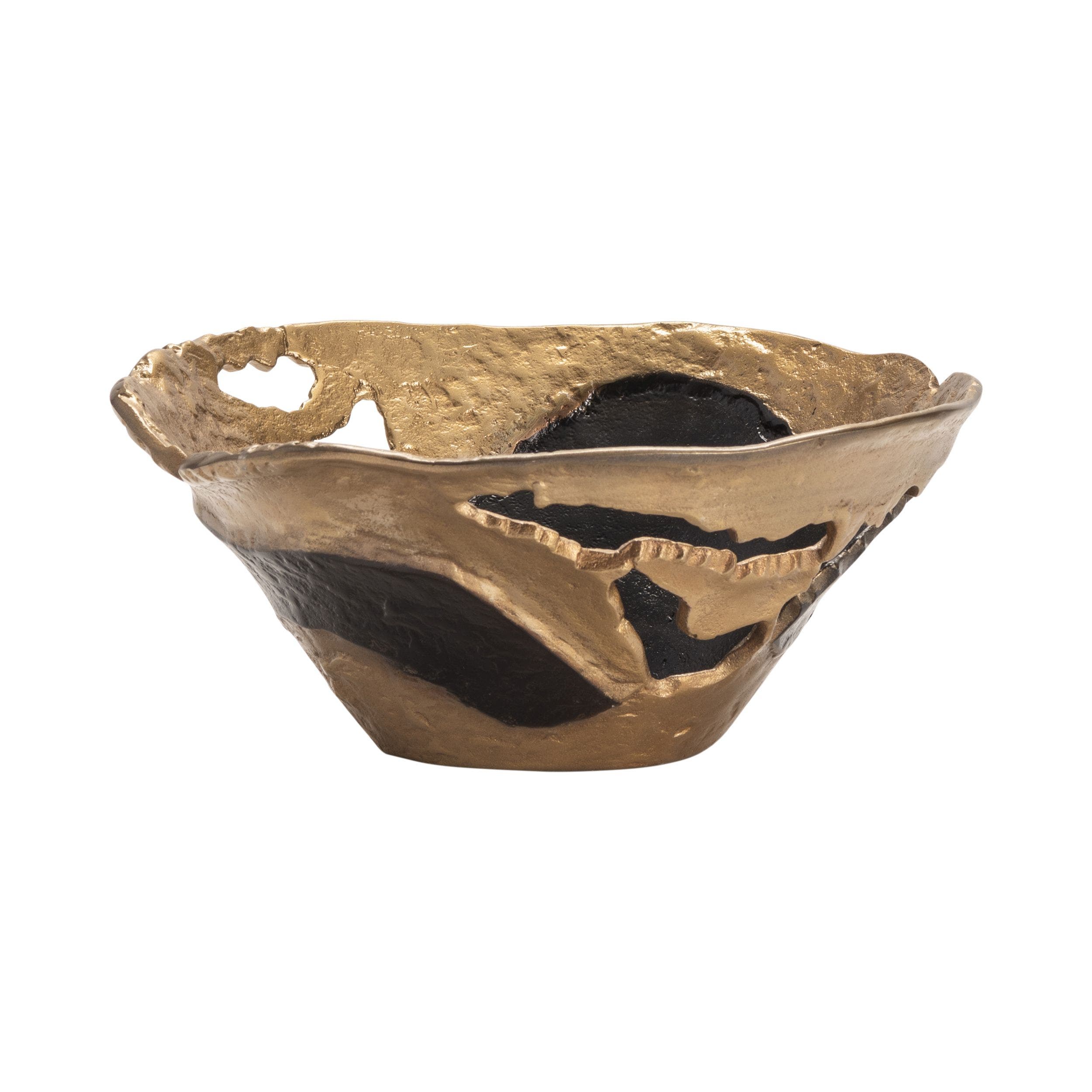 Willow Gold Medium Pierced Bowl