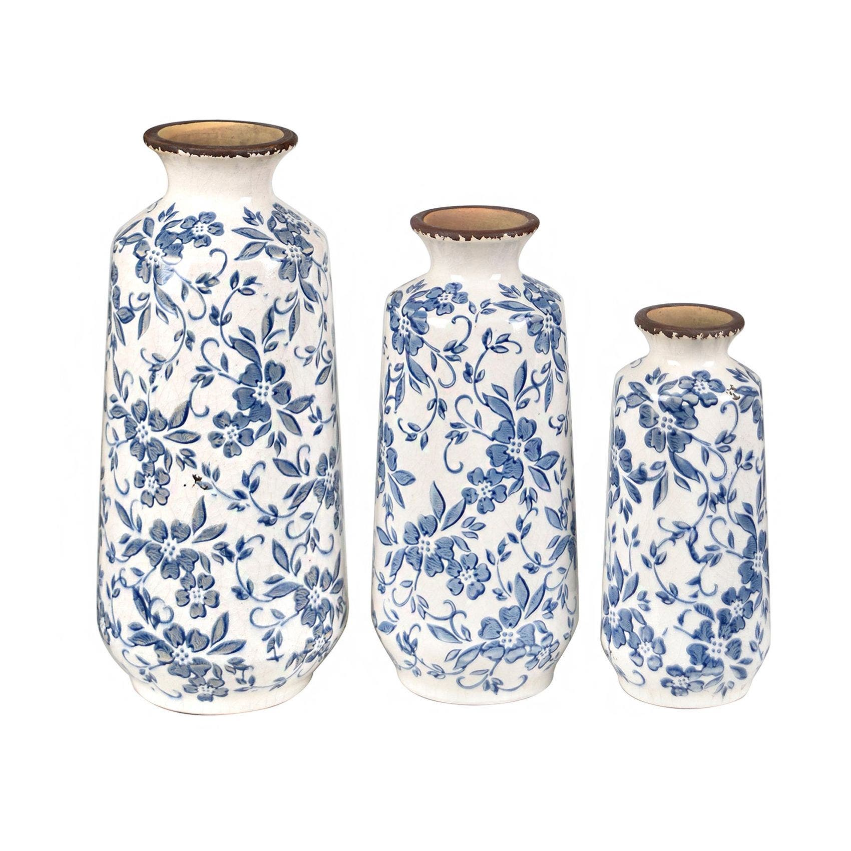 Blue Bonnet Vases