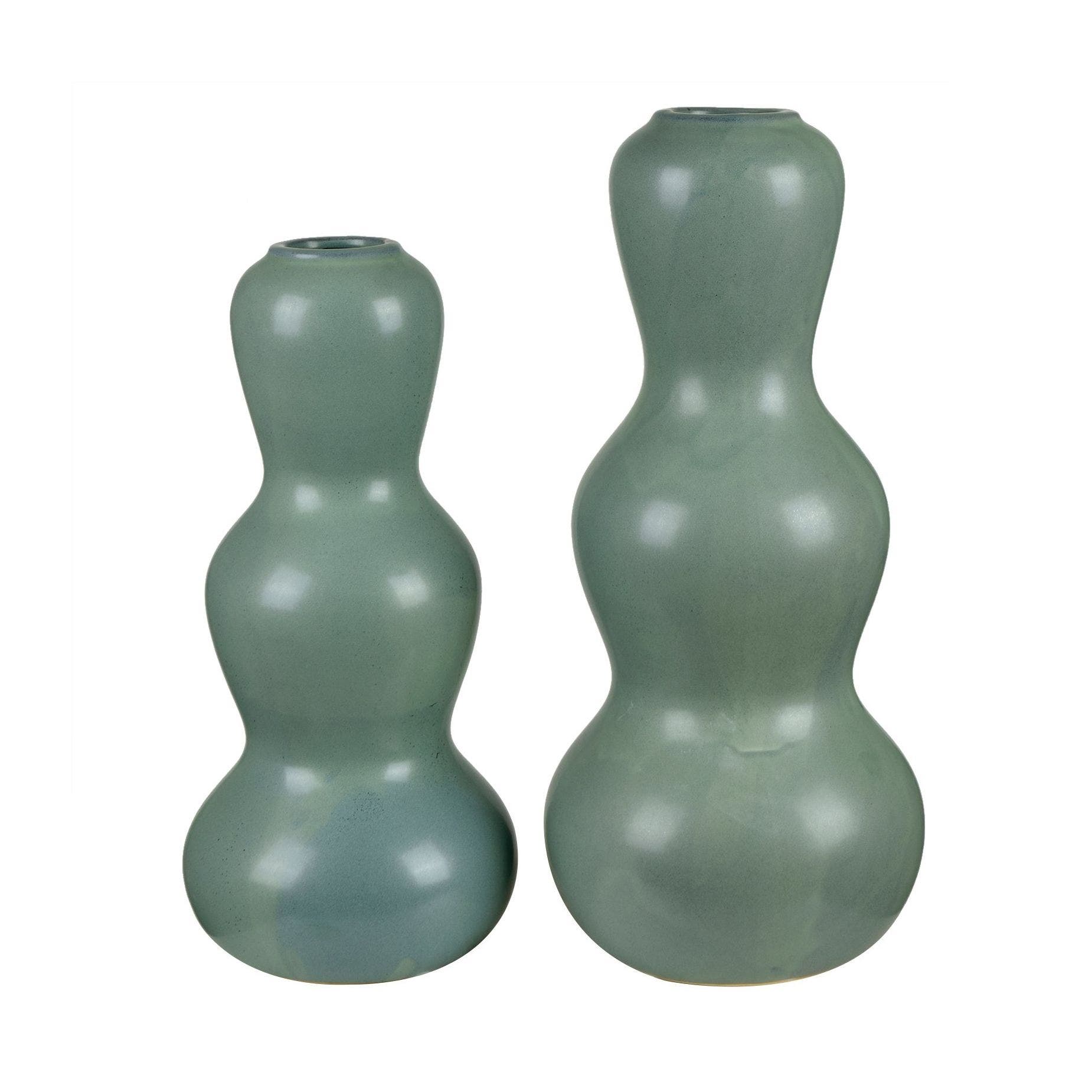 Green Ardell Vases