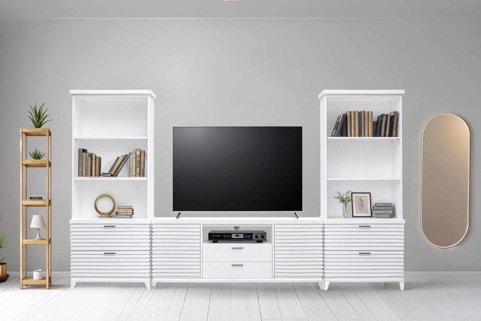 Capri Console & Bookcases