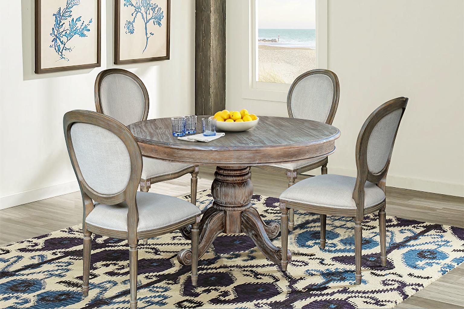 Captiva Round Table & 4x Chairs