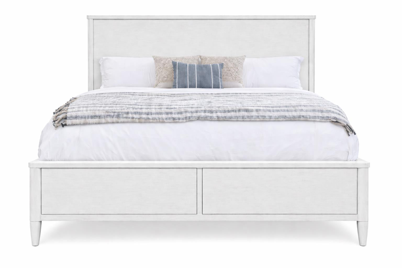 Chatham Tall King Bed Complete. Fresh White Finish