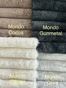 Color Variations: Mondo Cocoa, Mondo, Gunmetal, Monda Cream, Mondo Grey
