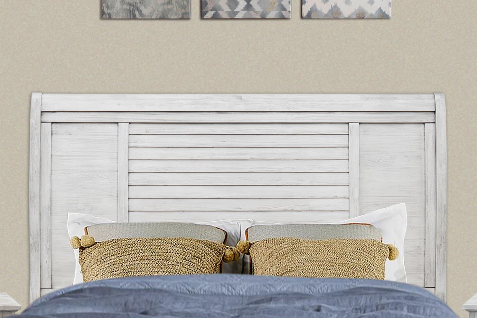 Cottage Lake Queen Headboard (Greige)