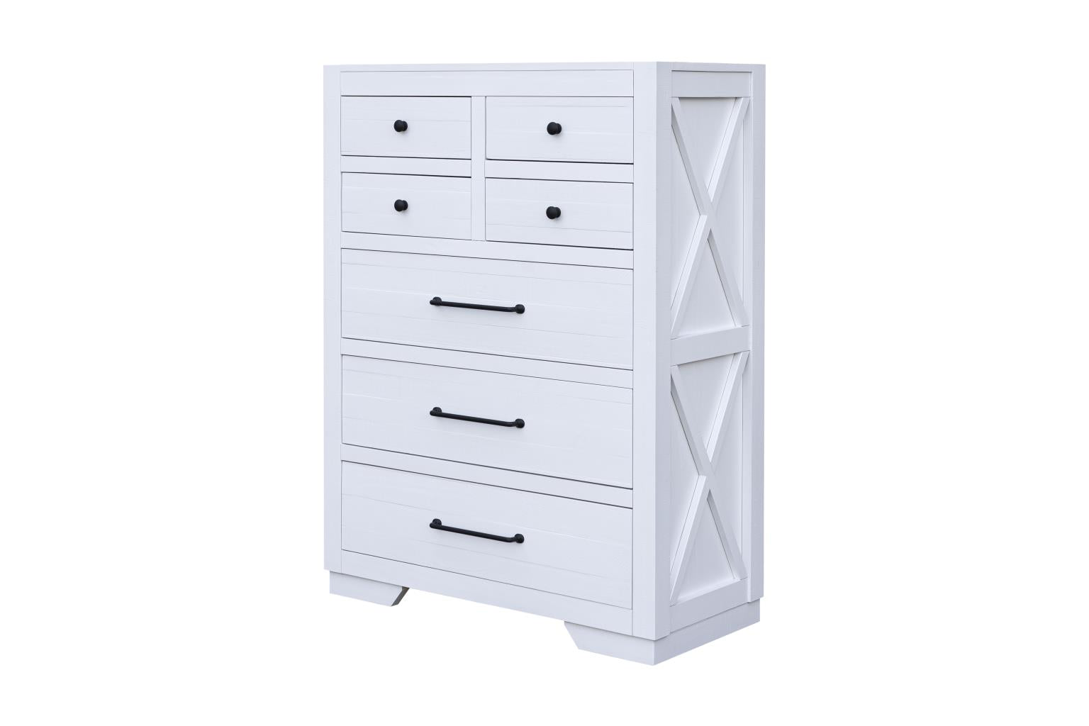 Crescent Bedroom (White)