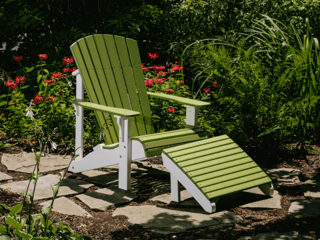 LuxCraft Deluxe Adirondack Poly Chair