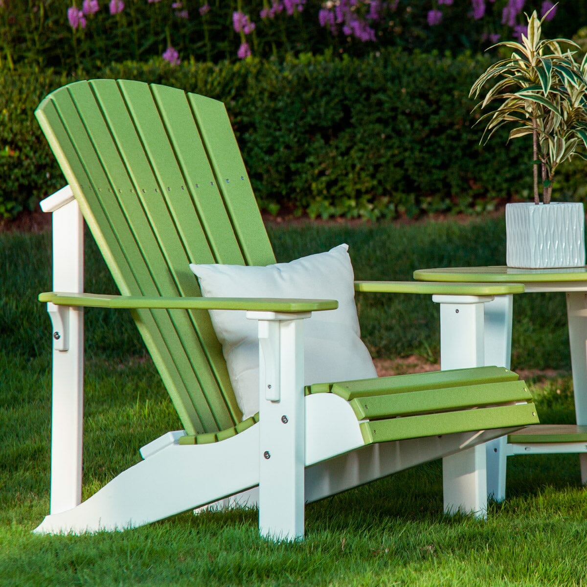 LuxCraft Deluxe Adirondack Poly Chair