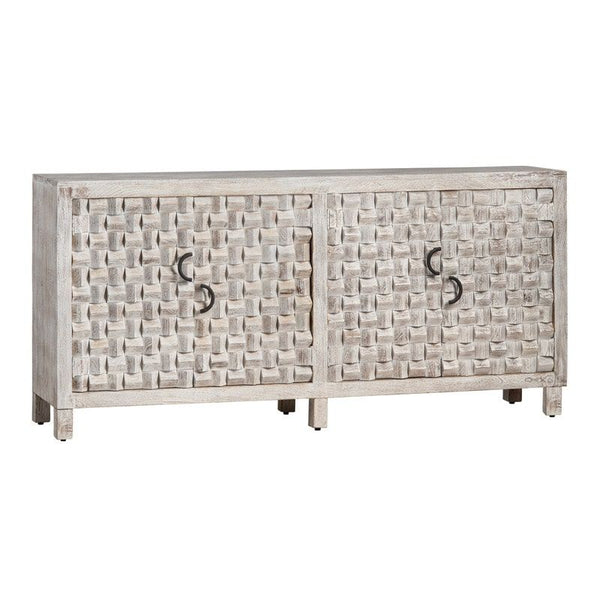 Quincy Four-Door Sideboard in Painted White