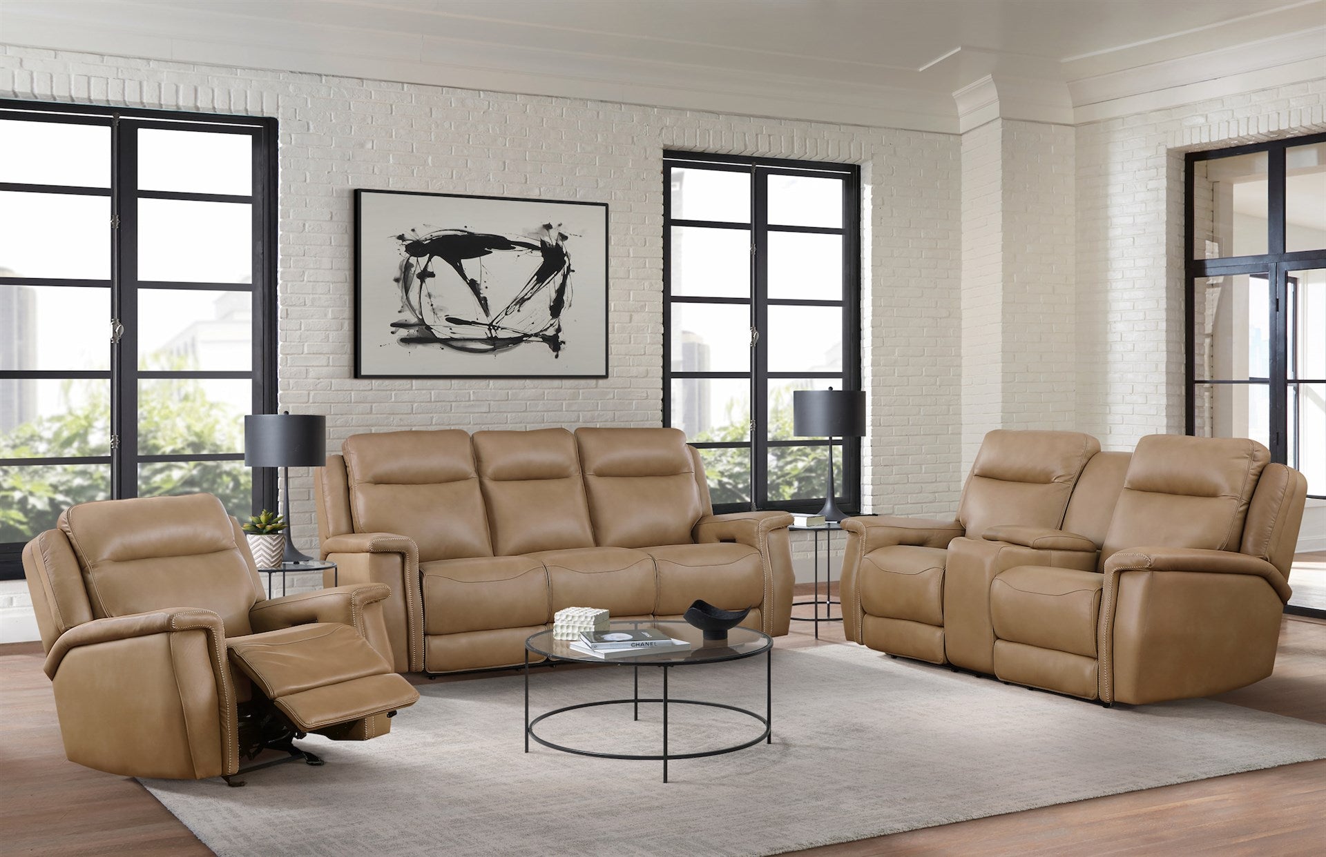 Fischer Leather Sofa