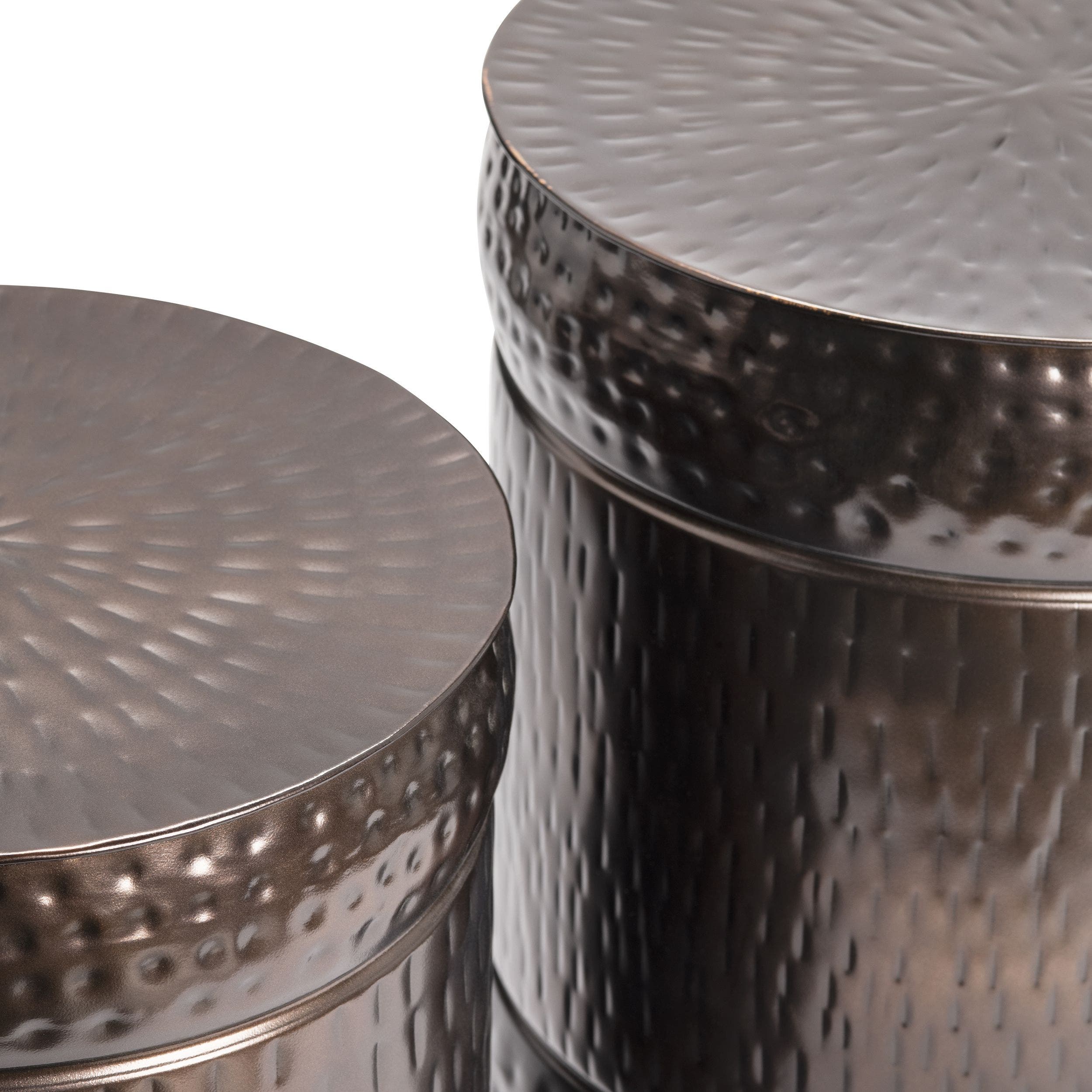 2 Piece Stockton Copper Stools - Image 3